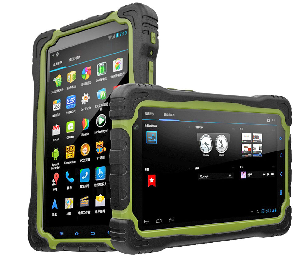 Industiral rugged tablet for outdoor work