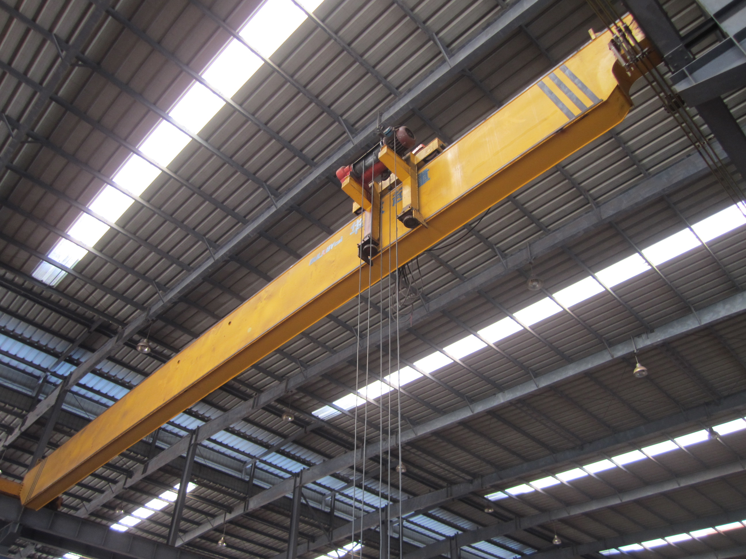 3.2 ton single girder electric hoist crane