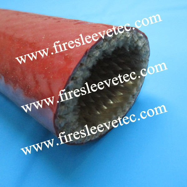 silicone rubber fiberglass braided thermosleeve