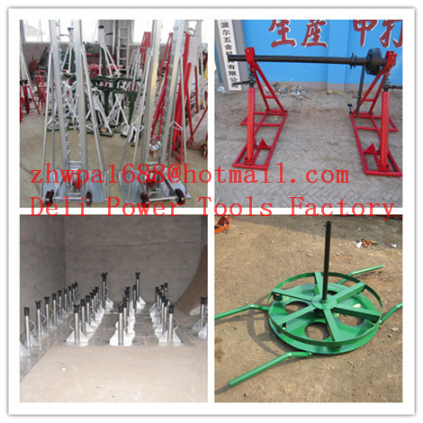 Cable drum trestles  made of cast iron  Jack towers