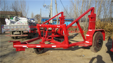 Pulley Carrier Trailer  Pulley Trailer  Cable Trailer  Drum Trailer