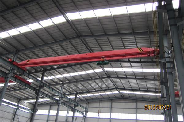 5 ton single girder bridge crane hoist