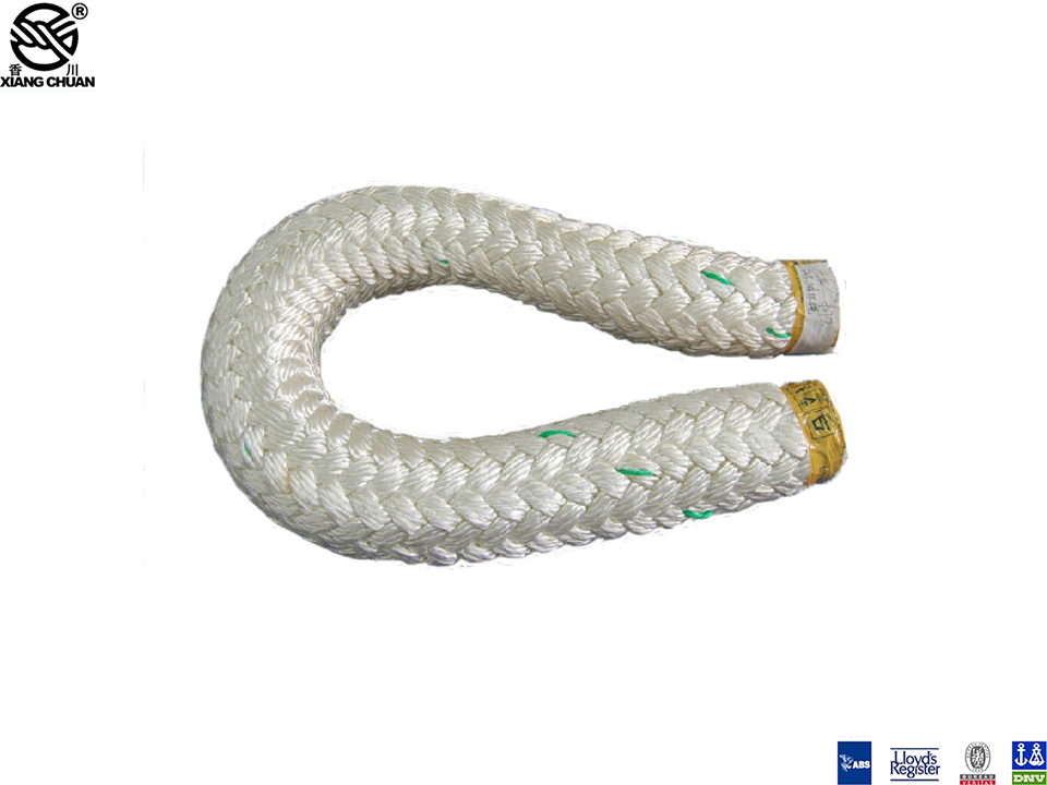 double braided mooring rope
