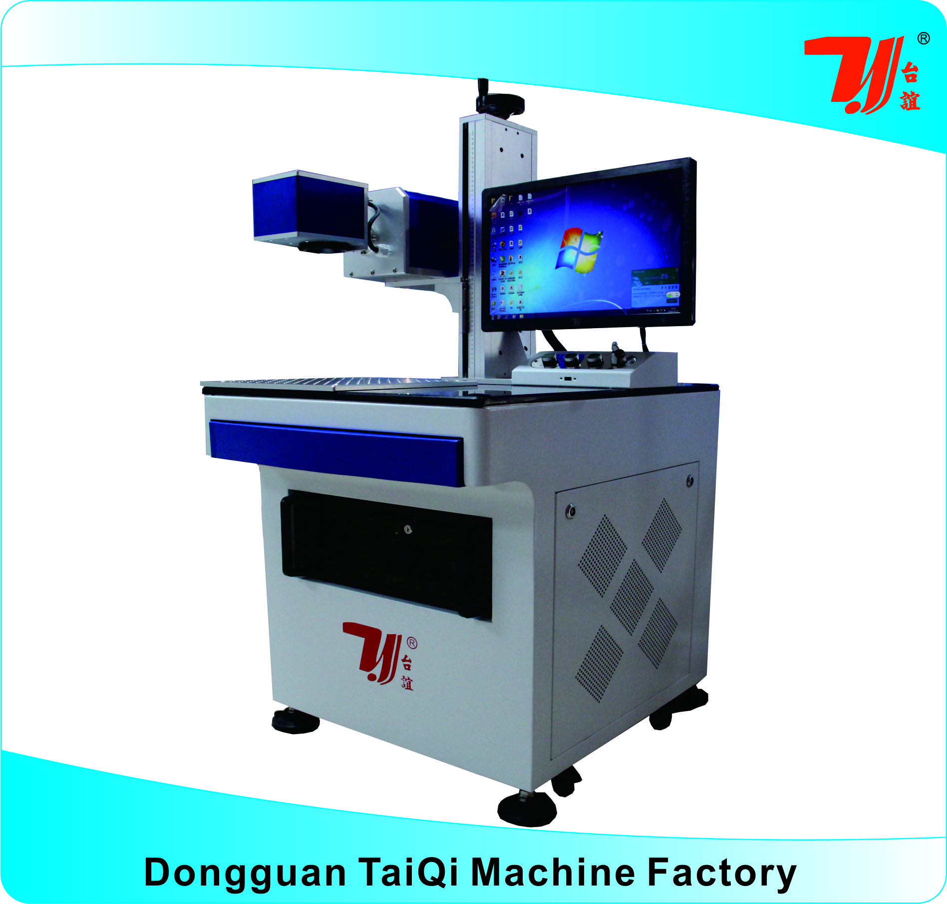 TaiYi 10watt Fiber laser marking machine