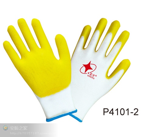 Labor protection rubber gloves