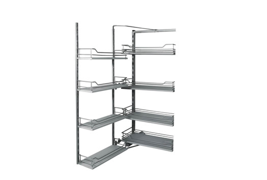 MDF Tandem Pantry Unit -4 Tier for 450mm cabinet