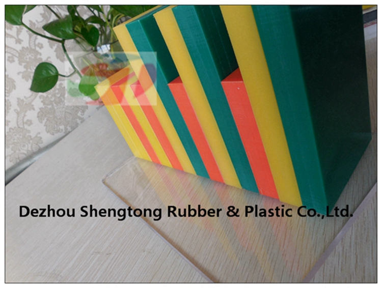 High strength and high rigidity UHMWPE sheet