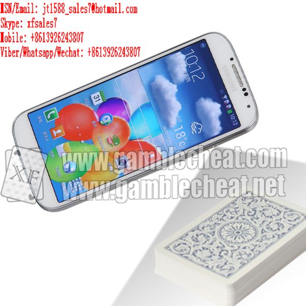 XF белый цвет Samsung S4 мобильный телефон камера для покера сканера