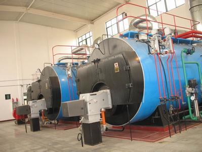 Gas fuel fired condensing boilers machines
