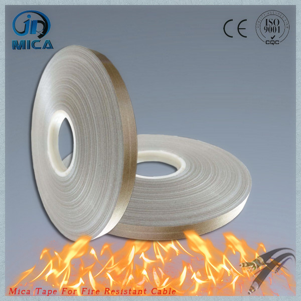 fire resistant mica tape for cable insulation tape cable\'s mecerial