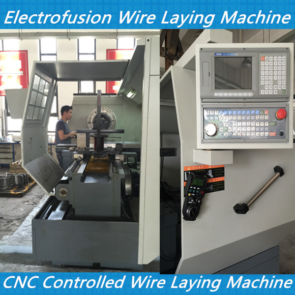 PE electrofusion fittings wire laying machine