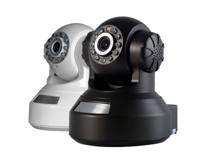 PTZ  WIRELESS SECURITY IP CAMERA WITH PAN, TILT AND NIGHT VISION