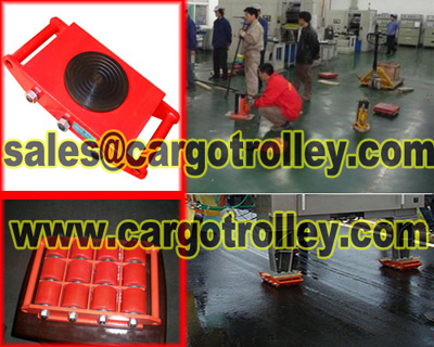 Load moving skates can be customized