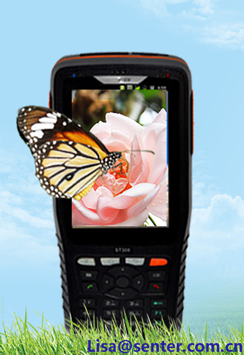ST308 handheld terminal Android/4 core/3G/RFID barcode scanner