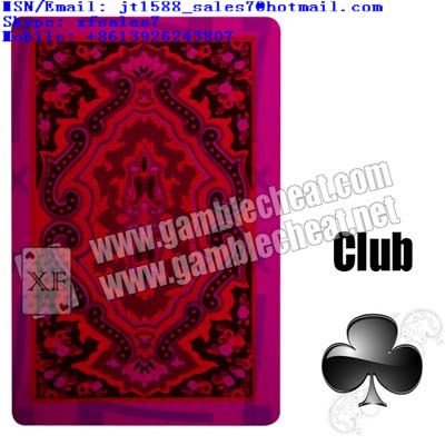 XF Gamble Magic King KEM Plastic Cards For Marked Cards With Red And White Color