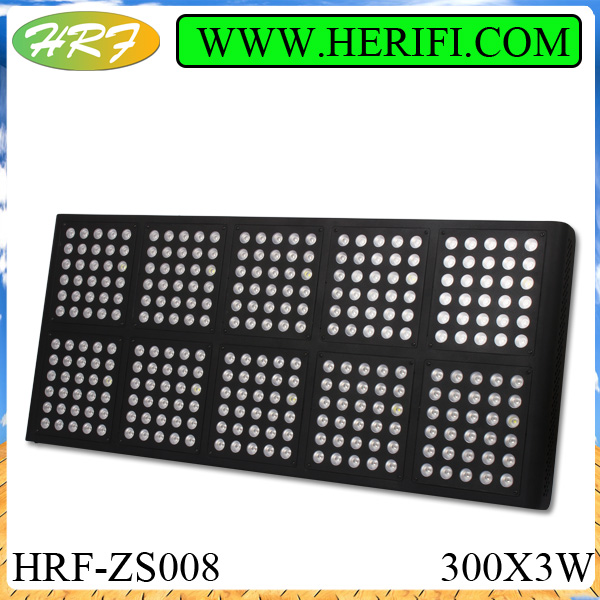 Herifi 2015ZS008 300x3w LED Grow Light hydroponics growing light 