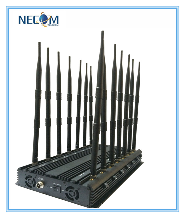 Desktop High Power All Bands Cellphone,Wi-Fi,Lojack,GPS,VHF,UHF Radio Jammer 14bands,Stationary 14bands Cellphone,WiFi,Lojack,GPS,VHF/UHF Radio Jammer/Blocker All in One