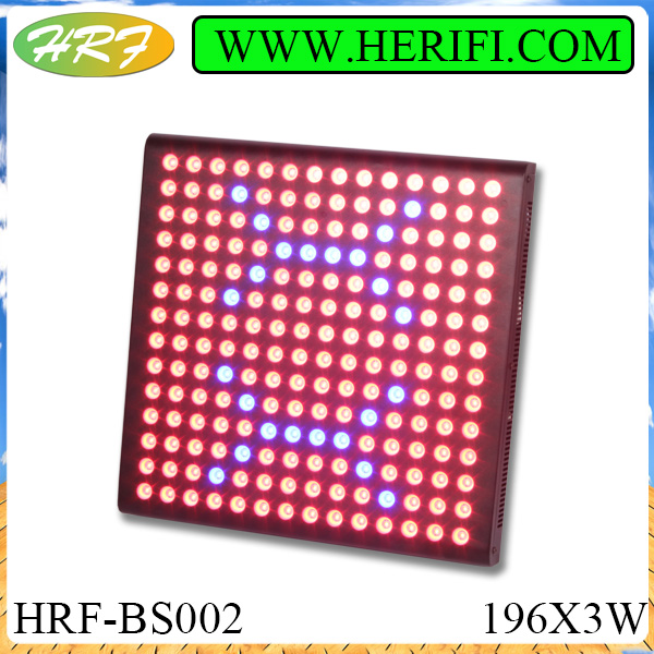 Herifi 2015 Latest Indoor light BS002 196x3w LED Grow Light Stella Liu