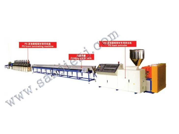 PS Foamed Picture Frame Extrusion Line SJ65