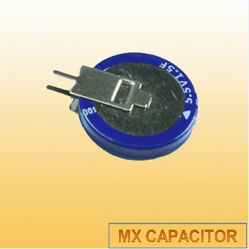 Coin Cell Gold Capacitor 5.5V 1F H Type Super Capacitor