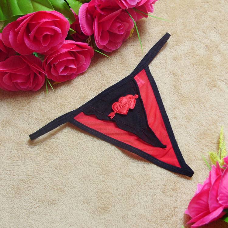 Womens sexy g-string Red underwear panty 