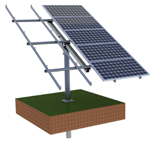 Solar pole mounting solution 