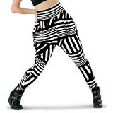 irls zebra print leggings Dance Sequin Zebra Print Legging