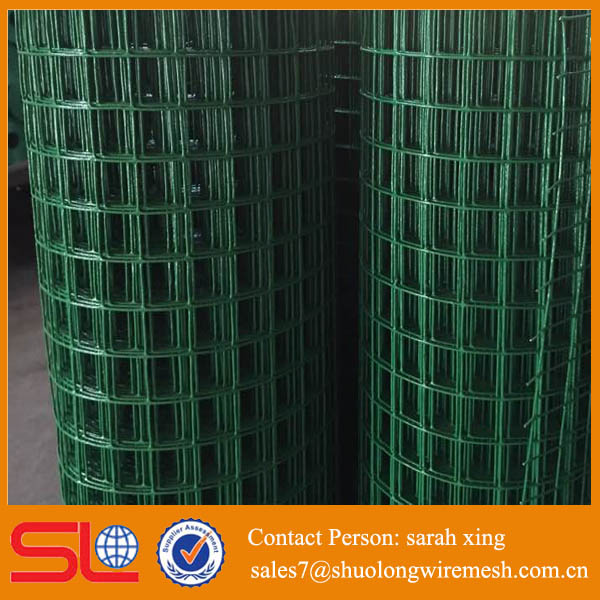 Best selling!5x10cm pvc coated wire mesh fence