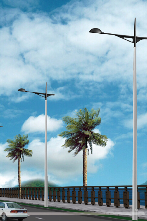single arm lighting pole M-LC