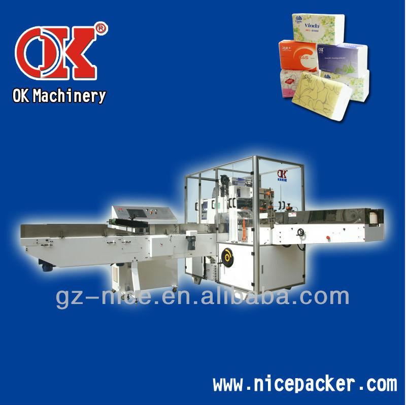 OK-602 тип упаковочная машина для бумажных салфеток