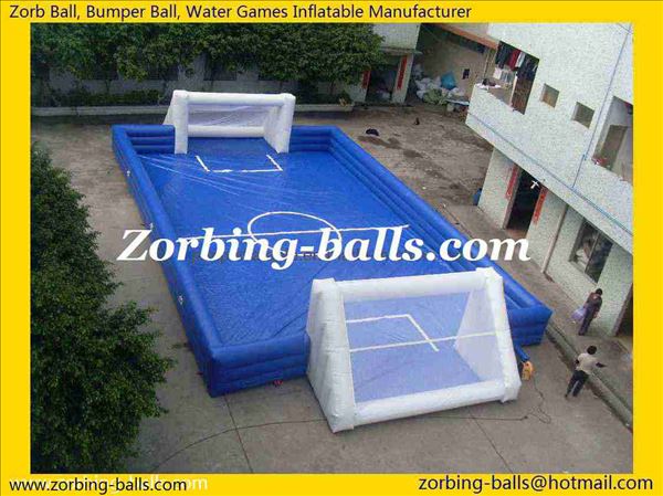 Inflatable Football Pitch, Inflatable Soccer Field, Inflatable Soccer Game, Water Football Game