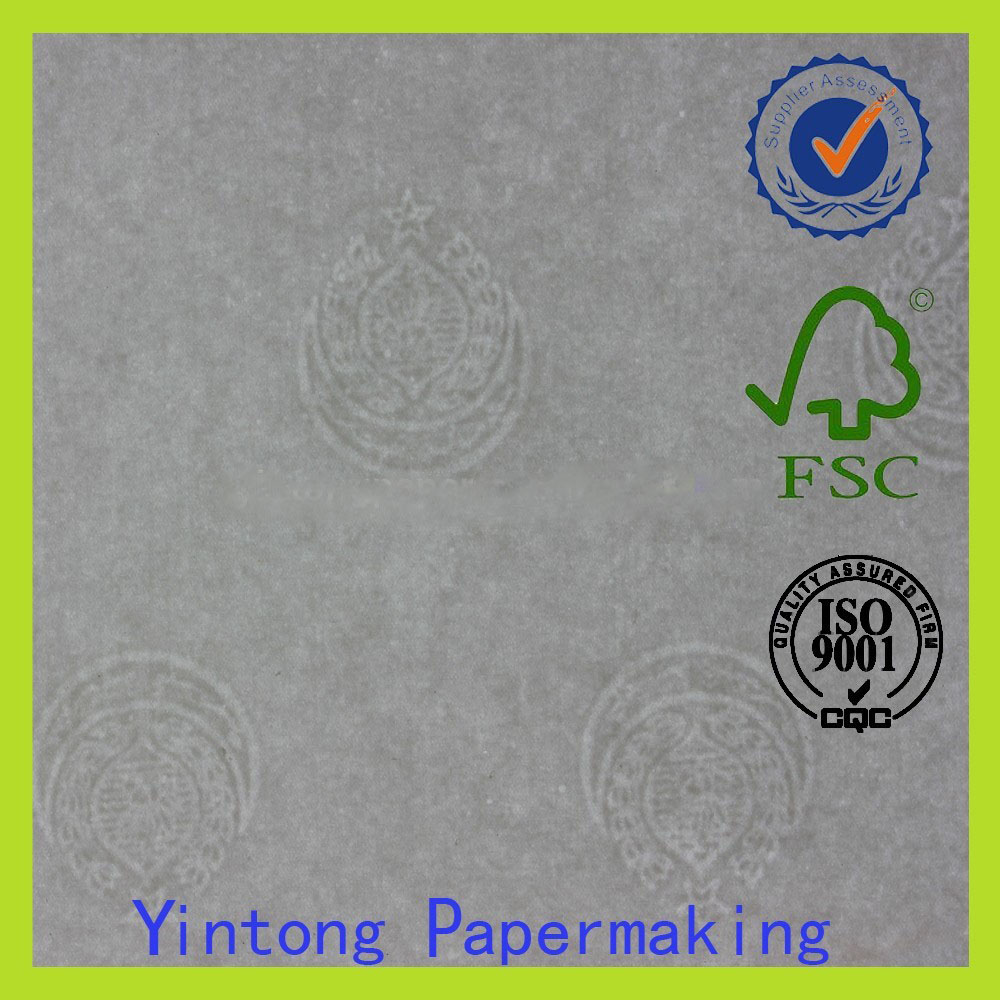 special watermark printing paper for security certificate 