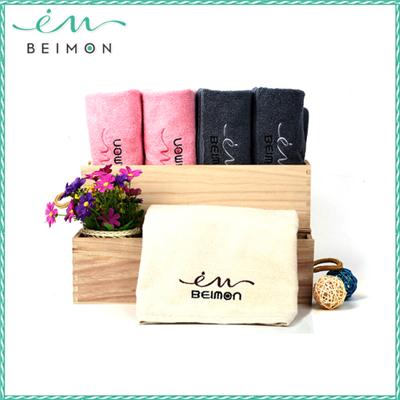 2015 New Customized 100% organic cotton yarn-dyed makeup eraser towel