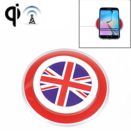  Charging Pad for Samsung Galaxy S6 / S6 edge, LG Nexus 4 / Nexus 5, SONY Z3V, etc (UK Flag Pattern)