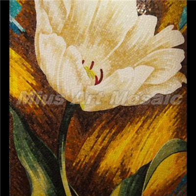 [Миус Арт-Мозаика] Сичис рукоделие цветок 1,2 м х 2,4 м арт Кристалл стеклянная мозаика украшения стены B4002