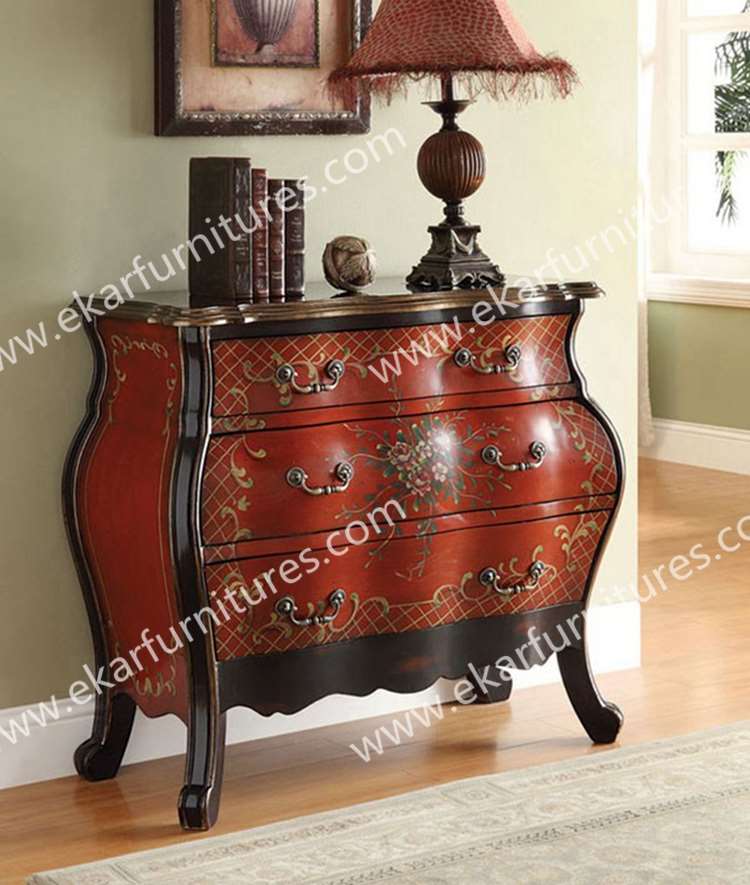 Ekar Furniture Alibaba China Supplier Wood Chest Of Drawers