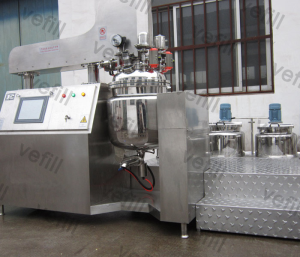 cosmetic cream mixing machine 1.500L Cream Vacuum Emulsification Blending Machine