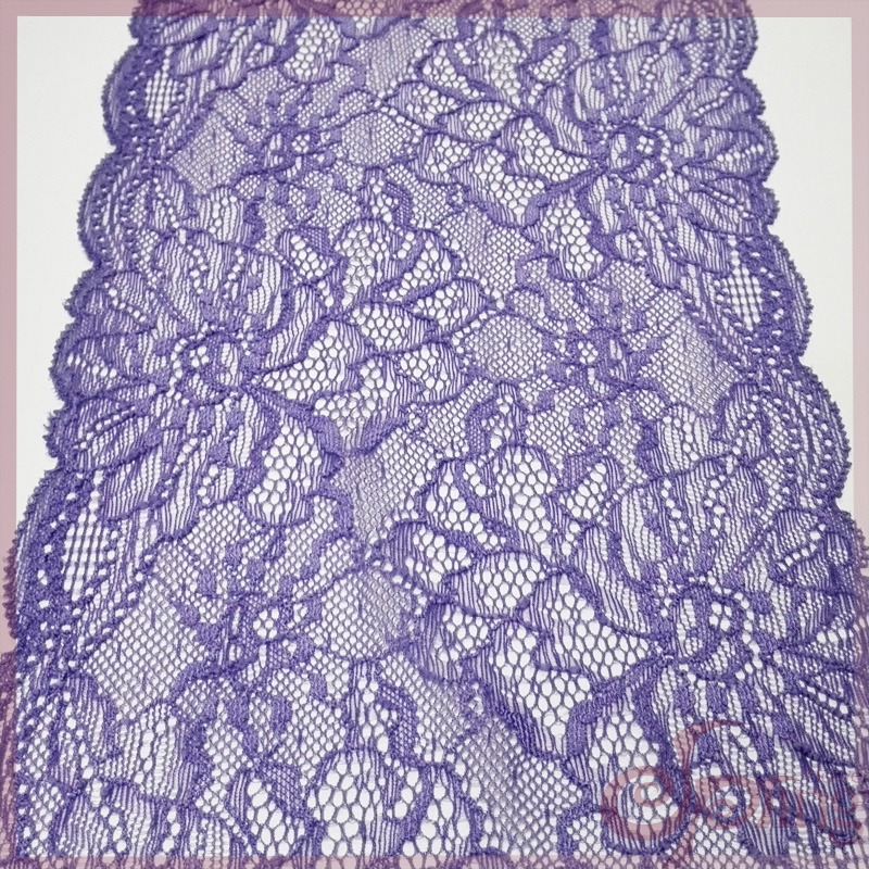 [BHYW5371] Tricot jacquard lace trimming fabric for garment