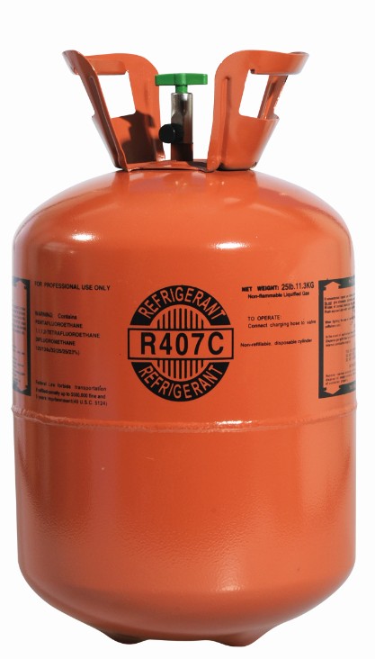 R407c Refrigerant Gas with High Purity 99.9%