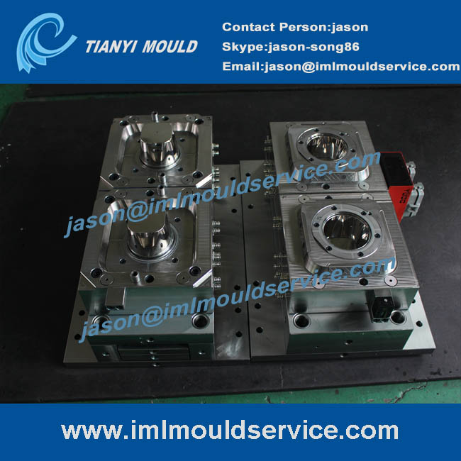 thin wall cup mould, thin wall injection mould 
