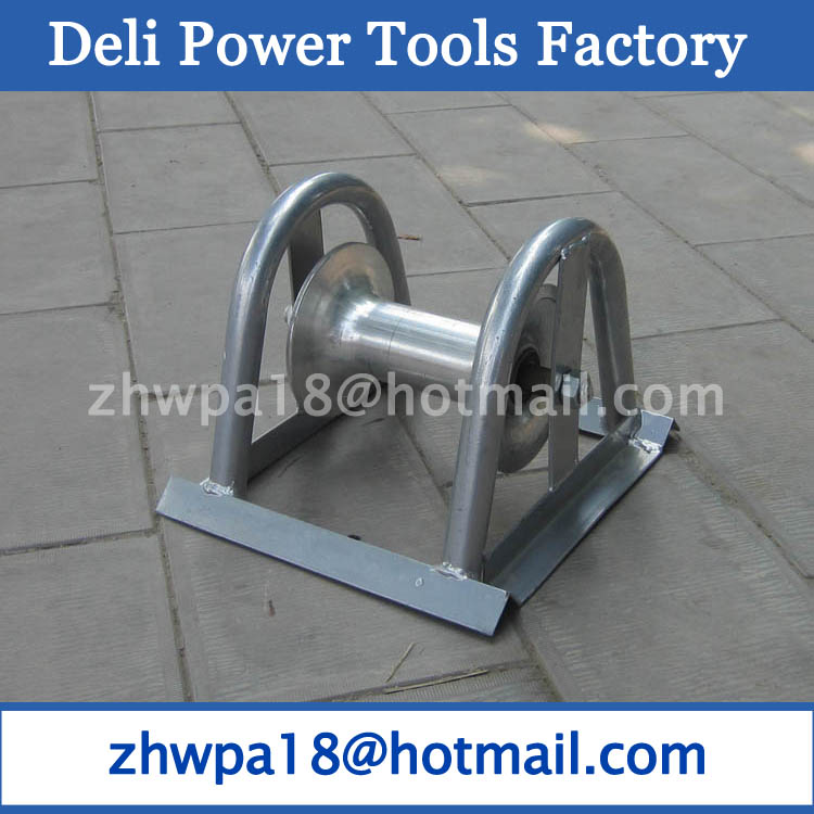 Roller for pipe laying Cable Tray Rollers Guiding roller 