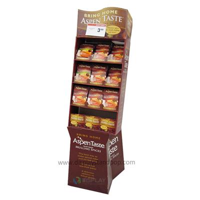 Free Standing Cardboard Point Of Purchase Displays for Candies and Chocolate Retail