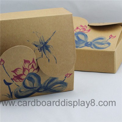 Eco-friendly Custom Printed Kraft Box For Gift