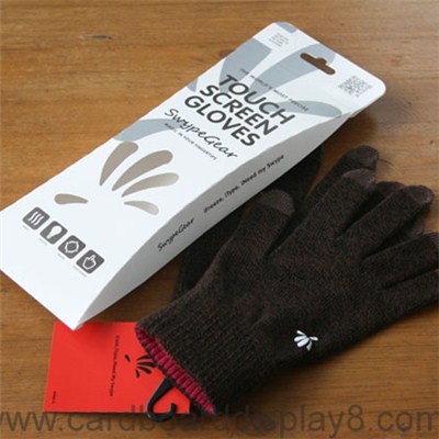 Recycled Paper Gloves Bags with Windows