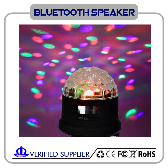 Rotating Magic Ball Bluetooth Speaker