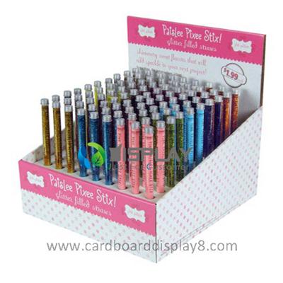 Pen Promotional Counter Displays with Wholes, Point Of Sale Counter Displays