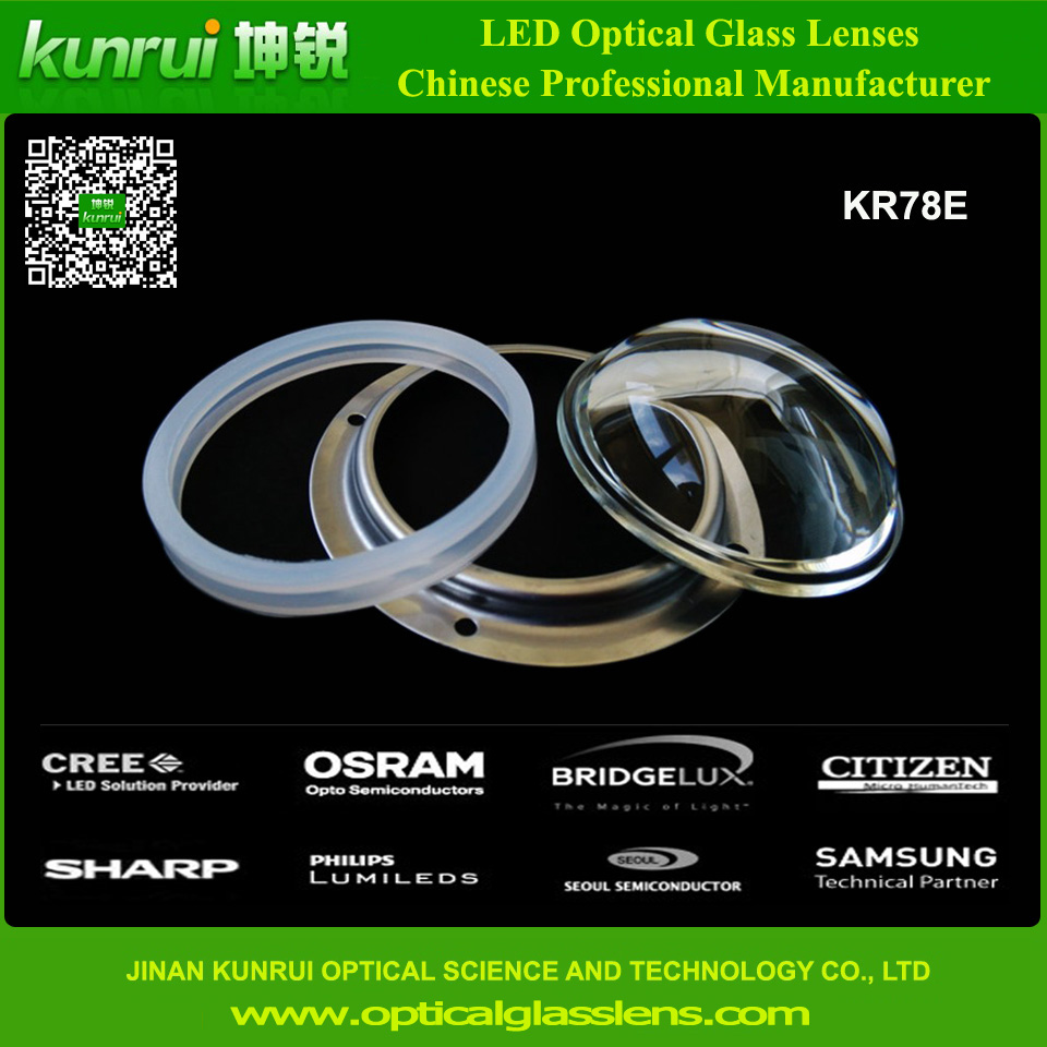 Glass Lens for 10W-300W LED High Bay Light (KR78E)
