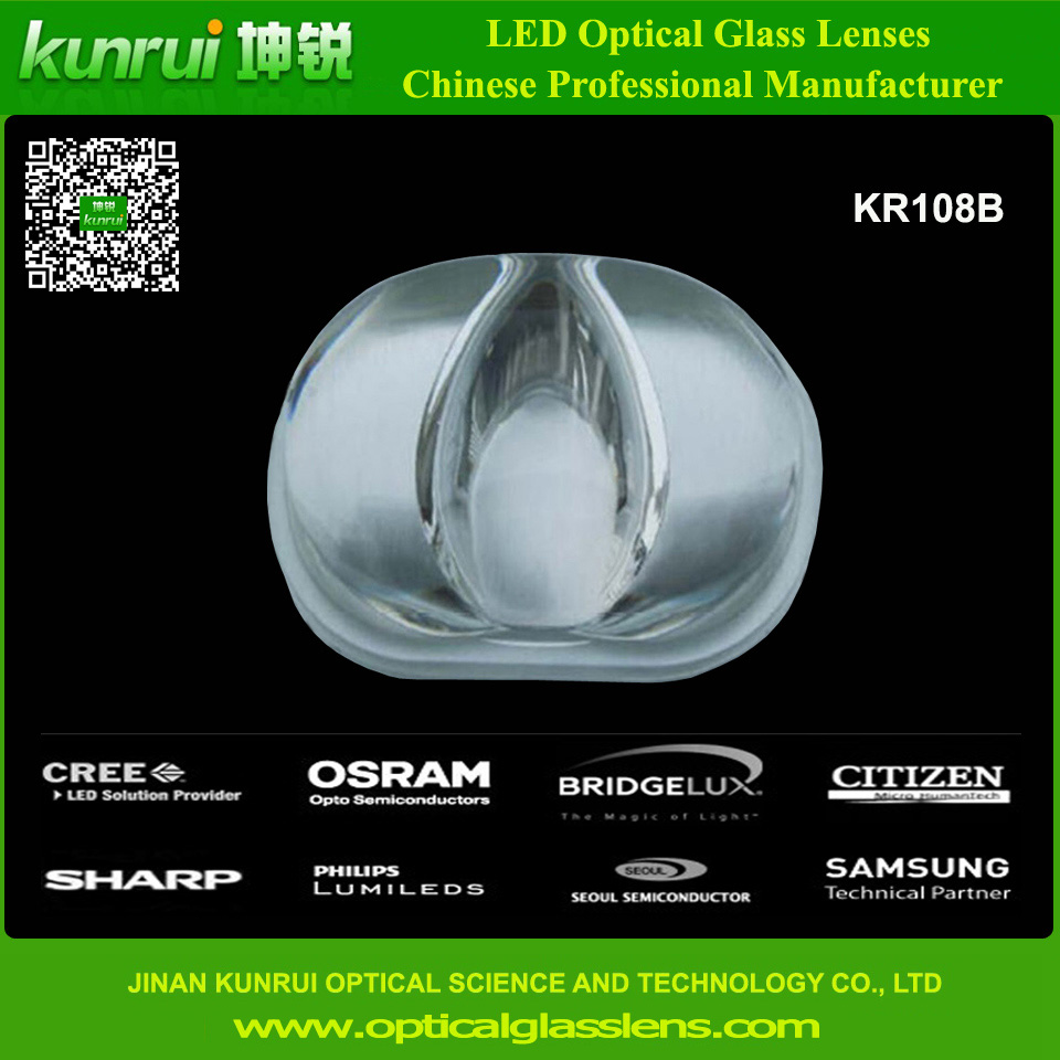 Street Light LED Lens for Integrated Light Source (KR108B)