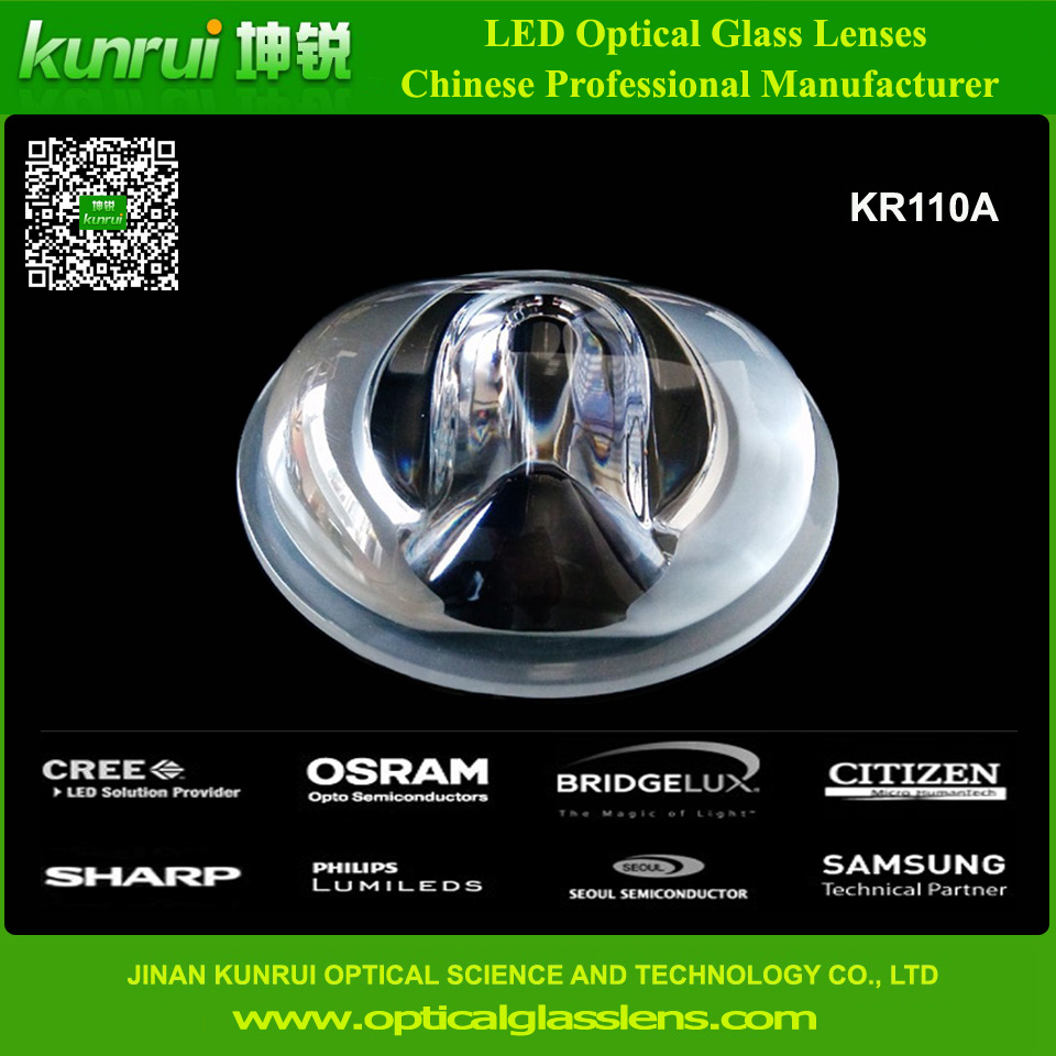 COB Glass Lens for LED Street Light (KR110A)