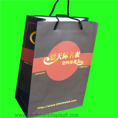 Customized Paper Gift Bag, Gift Bag Printing For Watch